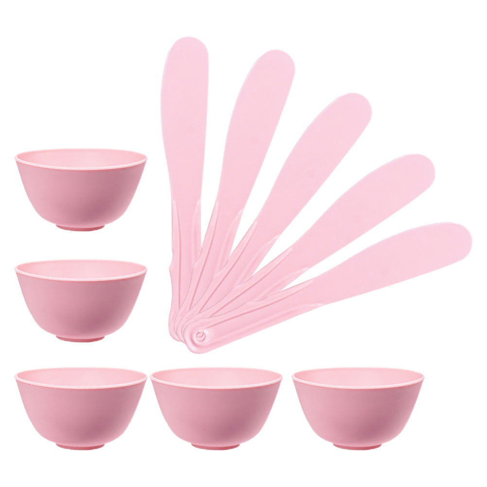Face Mask Silicone - 5 Set di Ciotole per Miscelazione