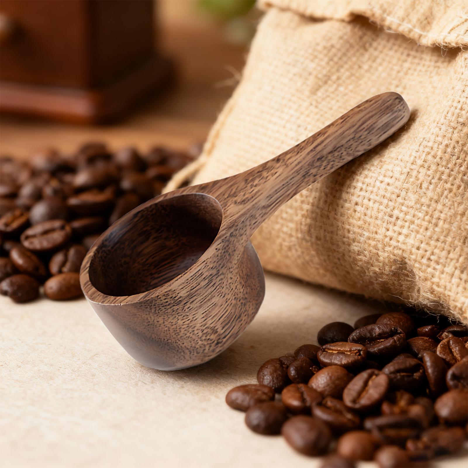 Sugar Scrub Coffee - Cucchiaio dosatore in legno per caffè,
