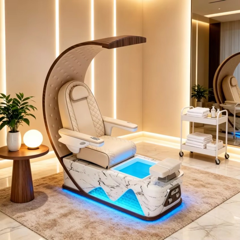 Wellness Spa With Hotel - Poltrona Elettrica di Lusso per Pedicure
