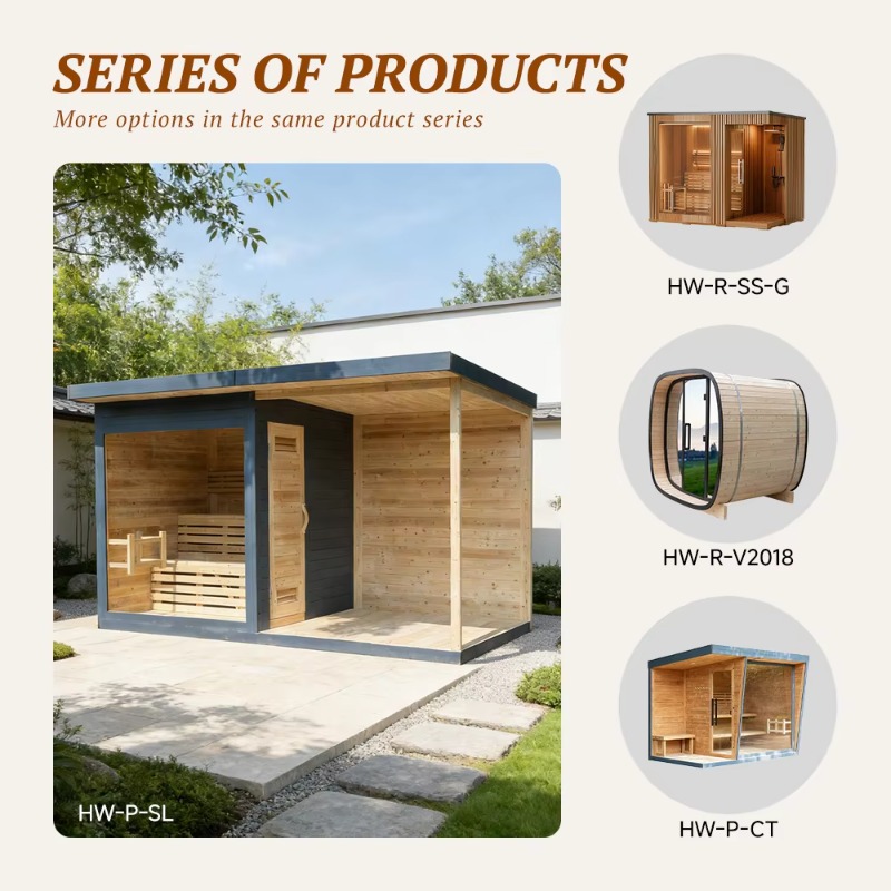 Cabina Sauna in Legno con Vasc - Spa Wellness Resorts recensione e prezzo