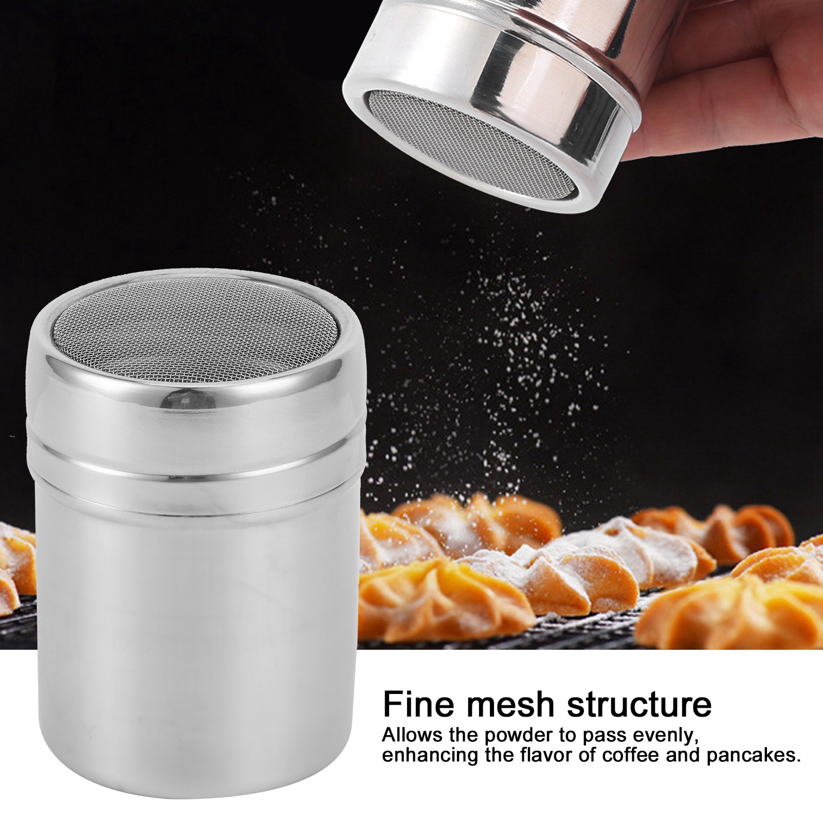 Setaccio a maglia fine in acci - Sugar Scrub Coffee recensione e prezzo
