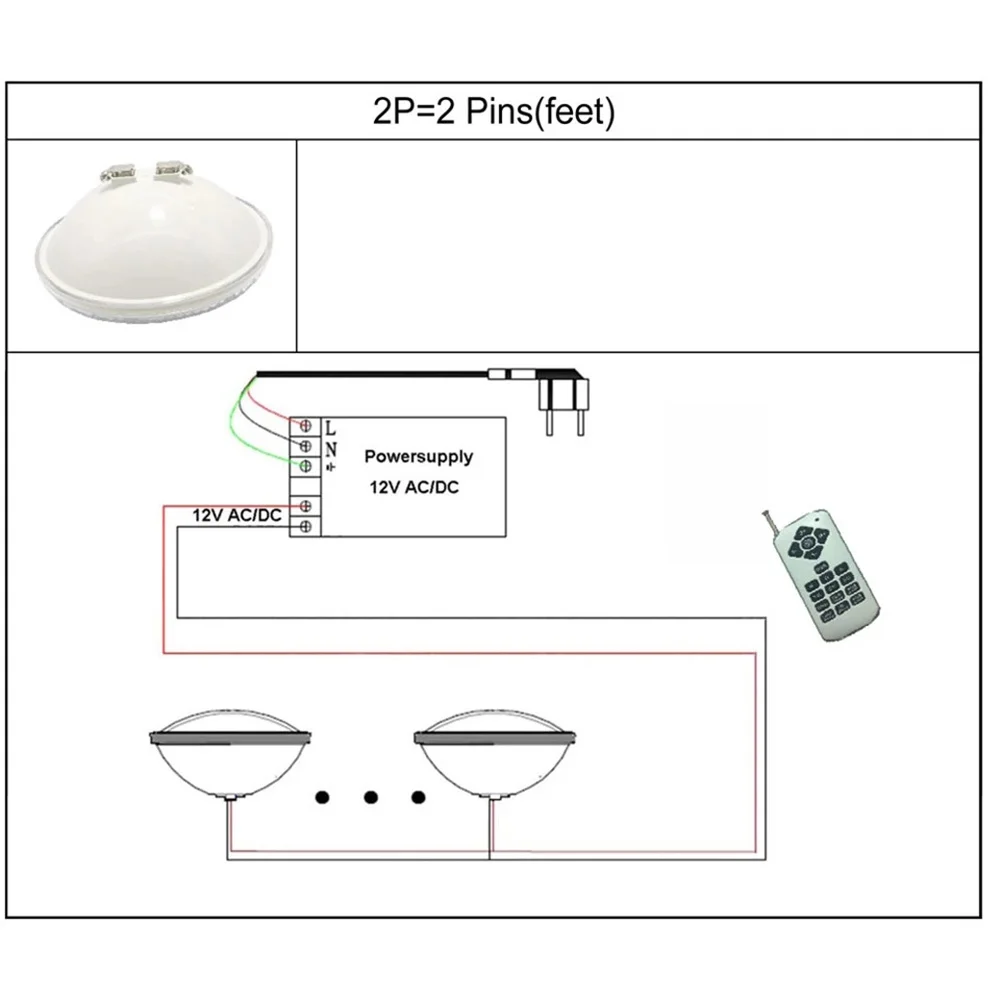 Luci Subacquee LED RGB 45W 18W - Xy Spa & Wellness George Town Photos recensione e prezzo
